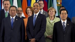 Obama front and center: He's been criticized as a malignant narcissist or a stubborn politician.