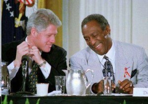 Bill Clinton and Bill Cosby: One man is an accused rapist, sexual predator and bully, the other is a black man who is an accused rapist, sexual predator and bully. The white man is being glorified by the Democrats, the black man is being prosecuted.