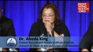 Alveda King is a woman of substance and convictions based on conservative principles.