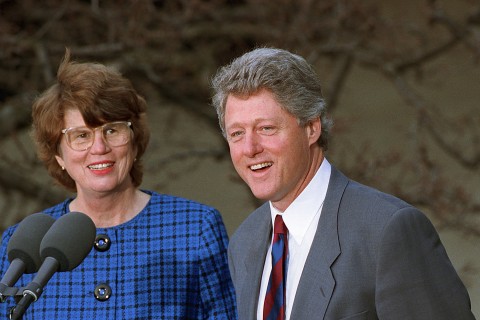 There is no love loss between Moriarty and former Attorney General Janet Reno who recently died.