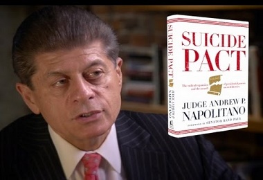 Judge Andrew Napolitano is well-known as a legal scholar and a Constitutional Originalist in the Garden State.