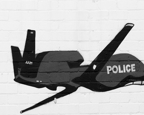 One of several models of UAV's being considered by law enforcement for urban use.