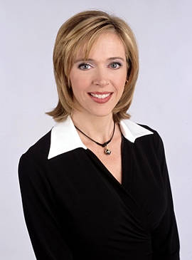 Former Fox News anchor and host of one-hour daytime talk show "Dayside" Linda Vester who impressed me when she showed fluent she is in Arabic. She was also a kind and supportive American.