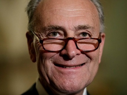 Sen. Chuck Schumer, D-New York, is one of the faces of what's being called the Deep State. His goal is the removal of President Trump "by hook or by crook."